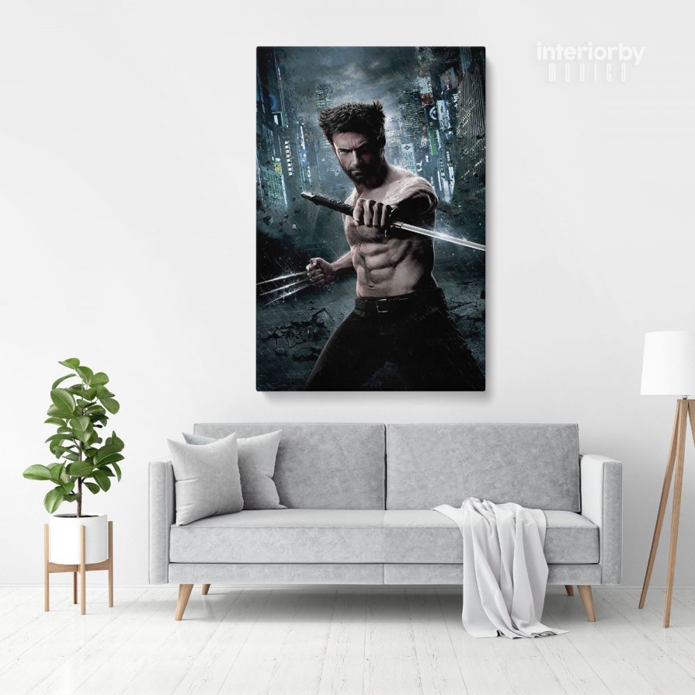 Logan The Wolverine Wall Canvas