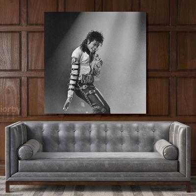 Michael Jackson Personalised Quote Canvas Mj Dance Moves Wall Art Print Poster Framed Canvas