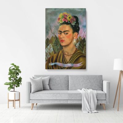 Frida Kahlo Photo Print on Canvas Wall Art Home Decor Ready to Hang Canvas Art Home Decoration Wall Art Home Decor