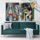 Pablo Picasso Tribute to Matisse expected Most Expensive Painting Canvas Photo Print Home Decor Wall Posters Gift - Huetion