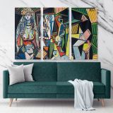 Pablo Picasso Tribute to Matisse expected Most Expensive Painting Canvas Photo Print Home Decor Wall Posters Gift - Huetion