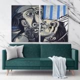 Famous Pablo Picasso Painting Artistic Modernism Painting Canvas Photo Print Home Decor Wall Posters - Huetion